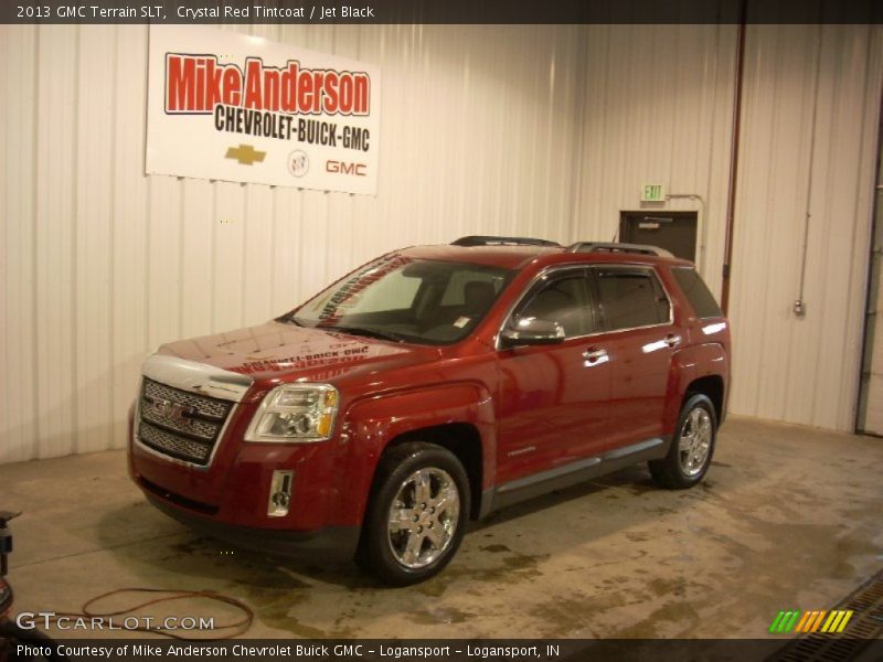 Crystal Red Tintcoat / Jet Black 2013 GMC Terrain SLT