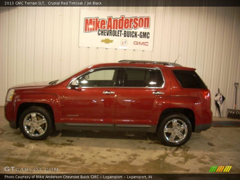 Crystal Red Tintcoat / Jet Black 2013 GMC Terrain SLT