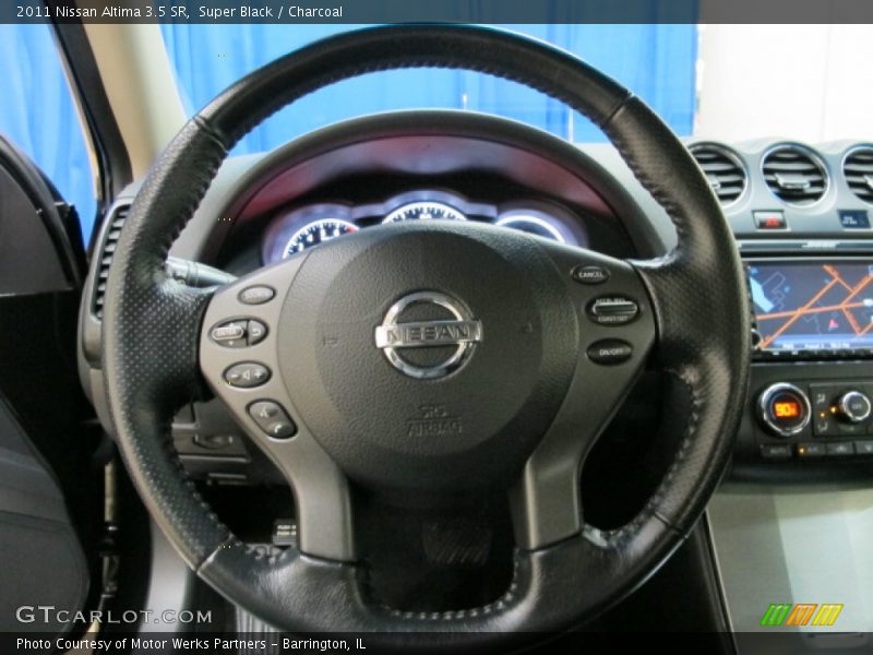 Super Black / Charcoal 2011 Nissan Altima 3.5 SR