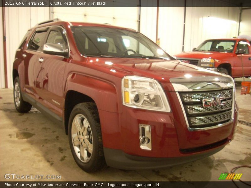 Crystal Red Tintcoat / Jet Black 2013 GMC Terrain SLT