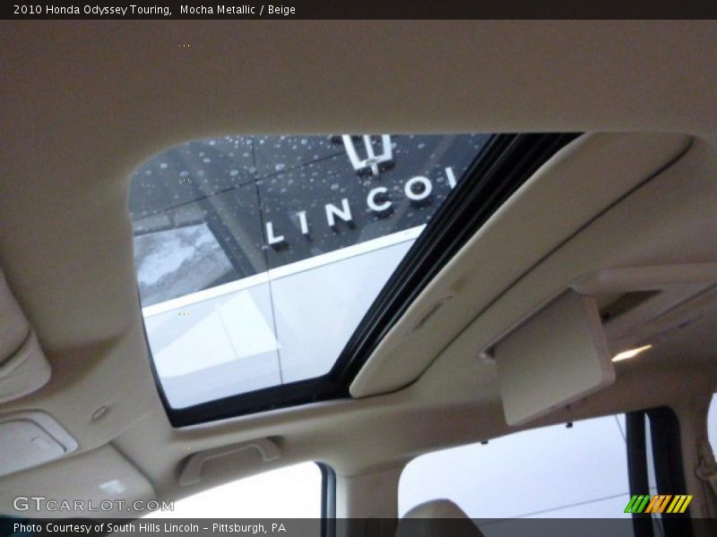 Mocha Metallic / Beige 2010 Honda Odyssey Touring