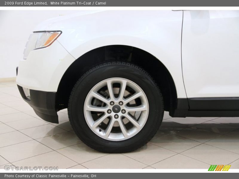 White Platinum Tri-Coat / Camel 2009 Ford Edge Limited