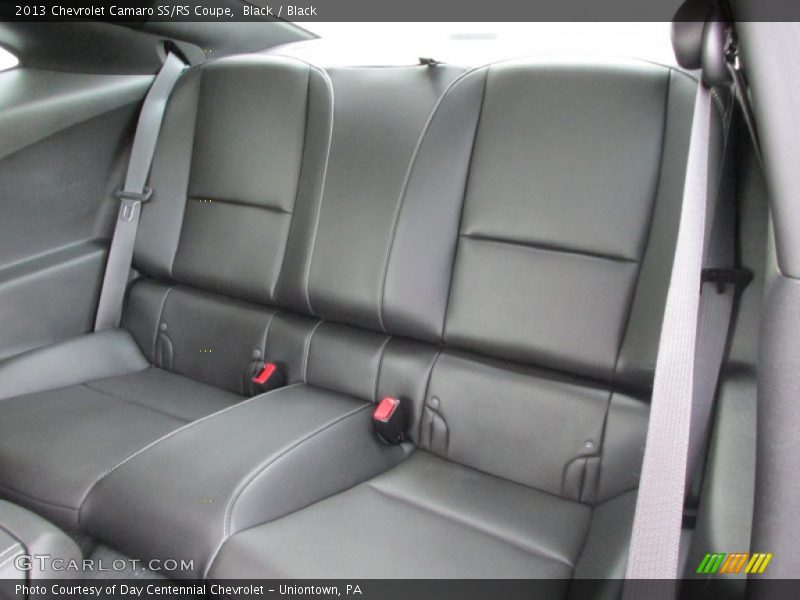 Rear Seat of 2013 Camaro SS/RS Coupe