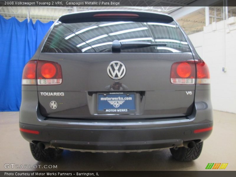 Galapagos Metallic / Pure Beige 2008 Volkswagen Touareg 2 VR6