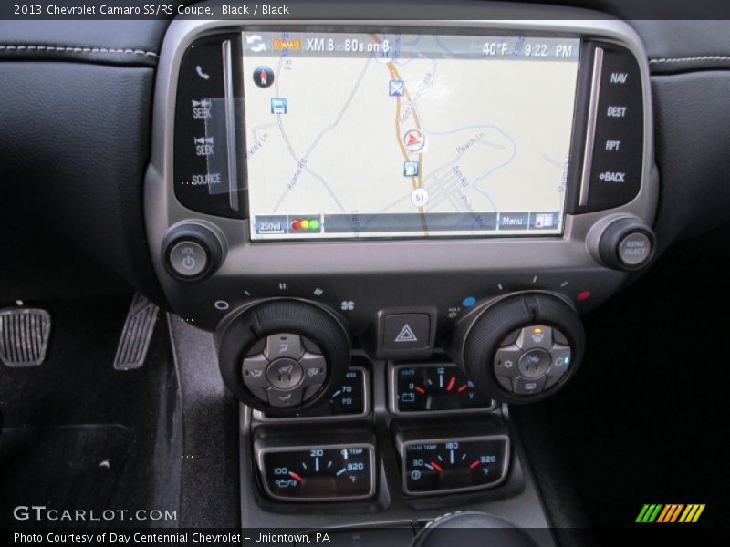 Controls of 2013 Camaro SS/RS Coupe