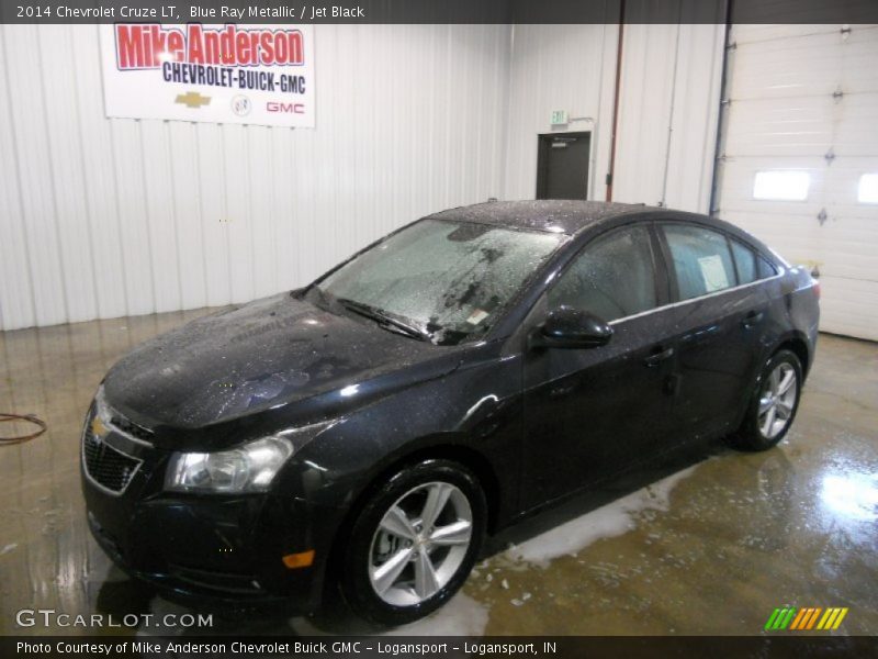 Blue Ray Metallic / Jet Black 2014 Chevrolet Cruze LT