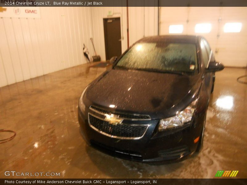 Blue Ray Metallic / Jet Black 2014 Chevrolet Cruze LT