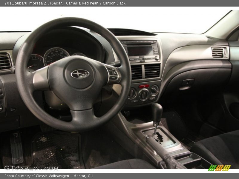 Dashboard of 2011 Impreza 2.5i Sedan