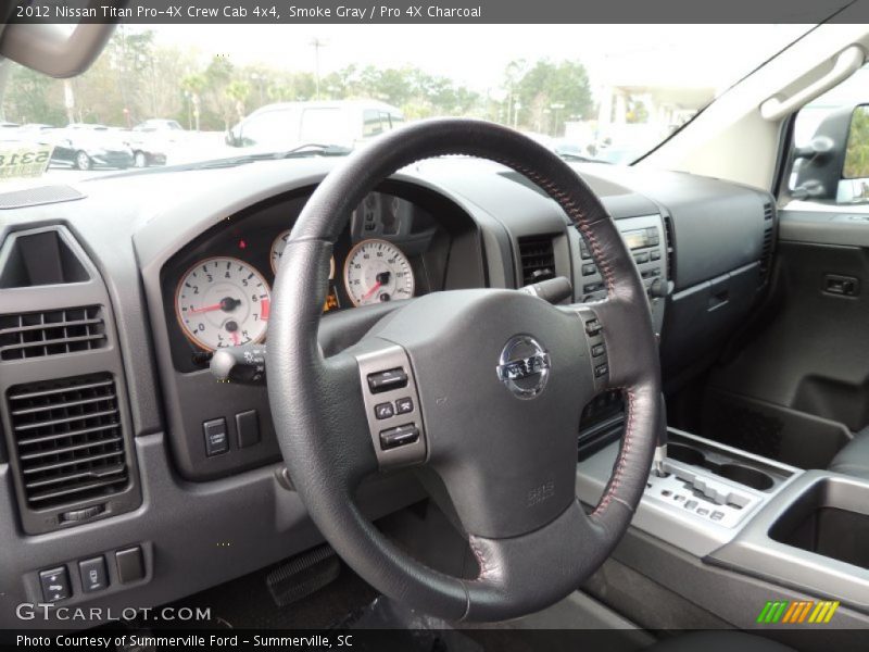 Smoke Gray / Pro 4X Charcoal 2012 Nissan Titan Pro-4X Crew Cab 4x4