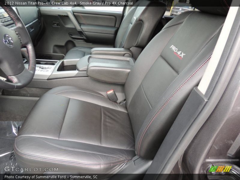 Smoke Gray / Pro 4X Charcoal 2012 Nissan Titan Pro-4X Crew Cab 4x4