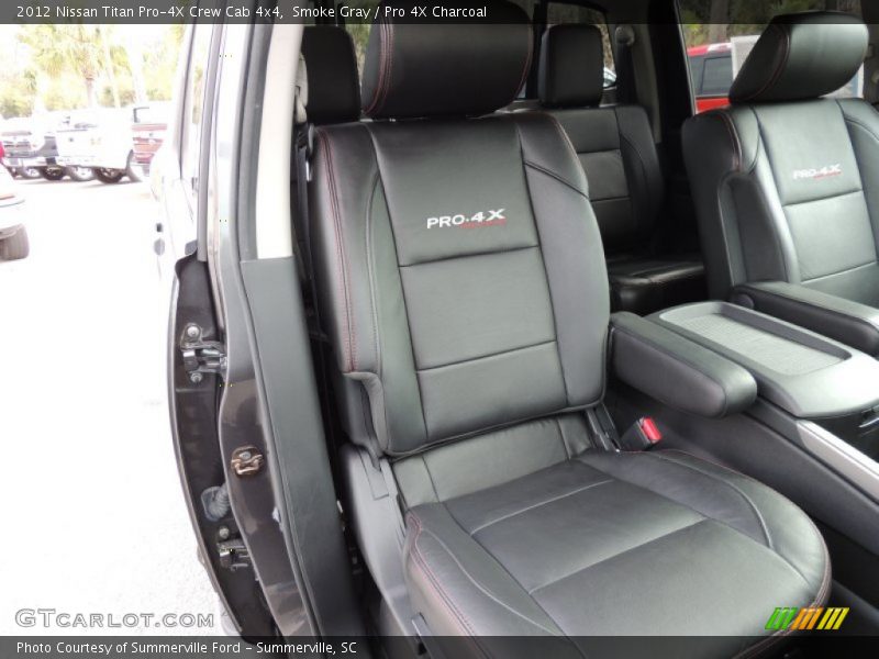 Smoke Gray / Pro 4X Charcoal 2012 Nissan Titan Pro-4X Crew Cab 4x4