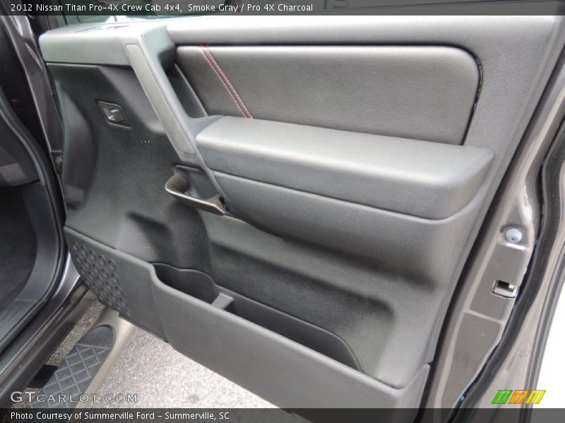 Smoke Gray / Pro 4X Charcoal 2012 Nissan Titan Pro-4X Crew Cab 4x4
