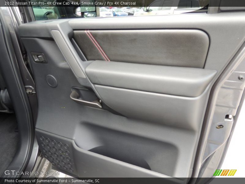 Smoke Gray / Pro 4X Charcoal 2012 Nissan Titan Pro-4X Crew Cab 4x4