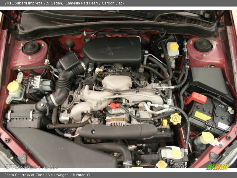  2011 Impreza 2.5i Sedan Engine - 2.5 Liter SOHC 16-Valve VVT Flat 4 Cylinder