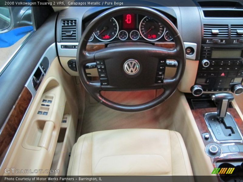 Galapagos Metallic / Pure Beige 2008 Volkswagen Touareg 2 VR6
