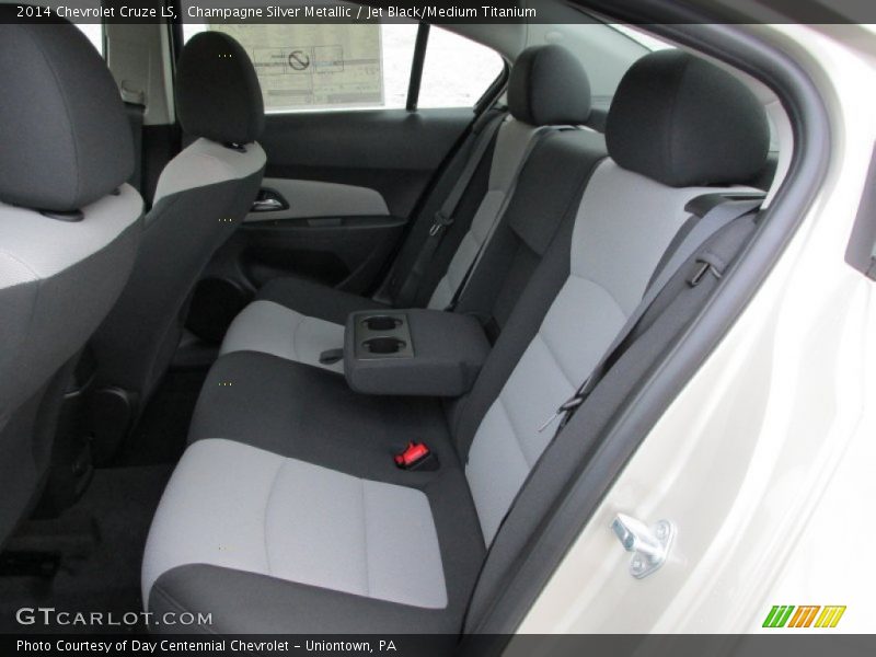 Rear Seat of 2014 Cruze LS