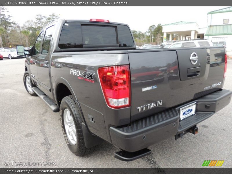 Smoke Gray / Pro 4X Charcoal 2012 Nissan Titan Pro-4X Crew Cab 4x4