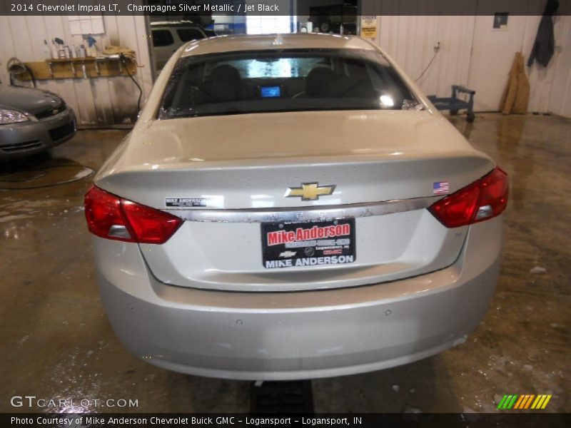 Champagne Silver Metallic / Jet Black 2014 Chevrolet Impala LT