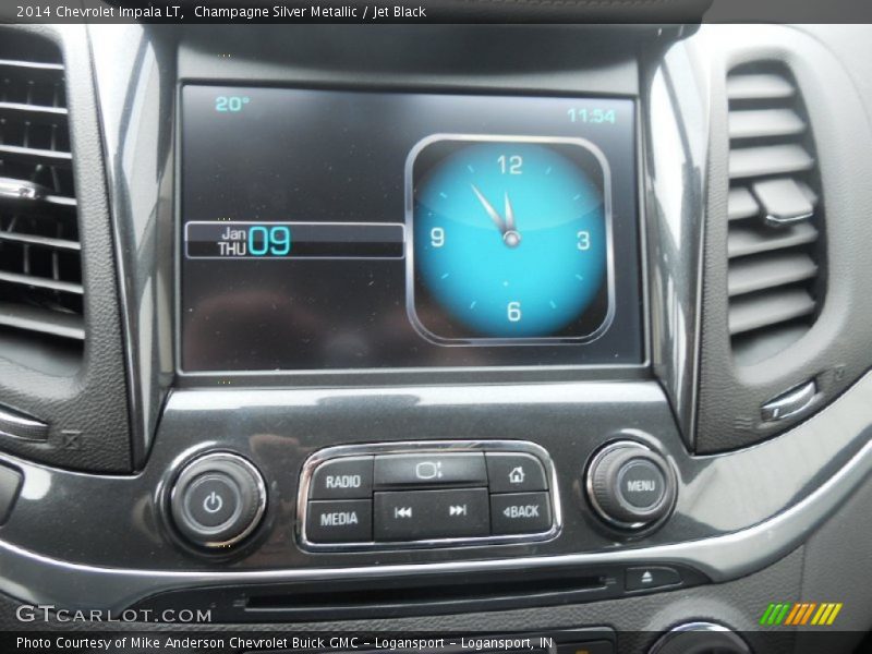 Champagne Silver Metallic / Jet Black 2014 Chevrolet Impala LT