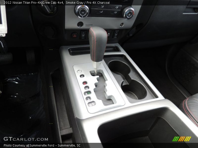 Smoke Gray / Pro 4X Charcoal 2012 Nissan Titan Pro-4X Crew Cab 4x4