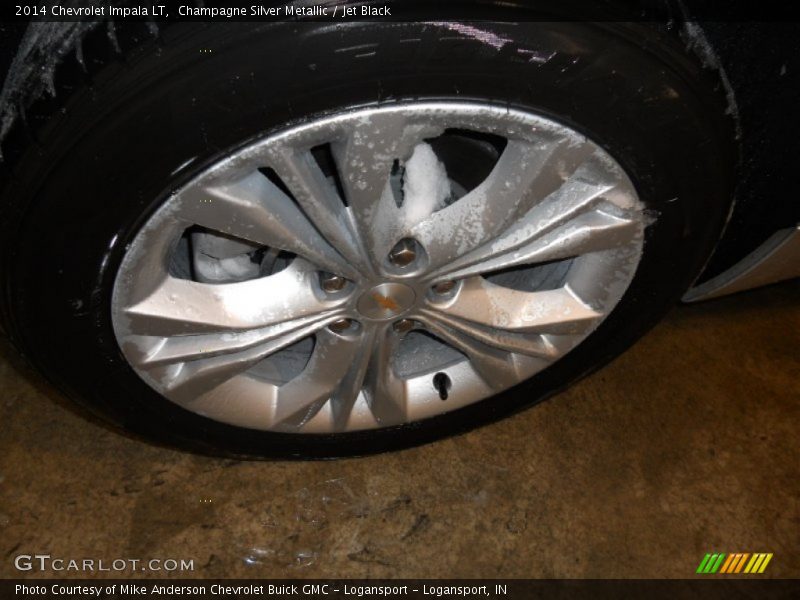 Champagne Silver Metallic / Jet Black 2014 Chevrolet Impala LT