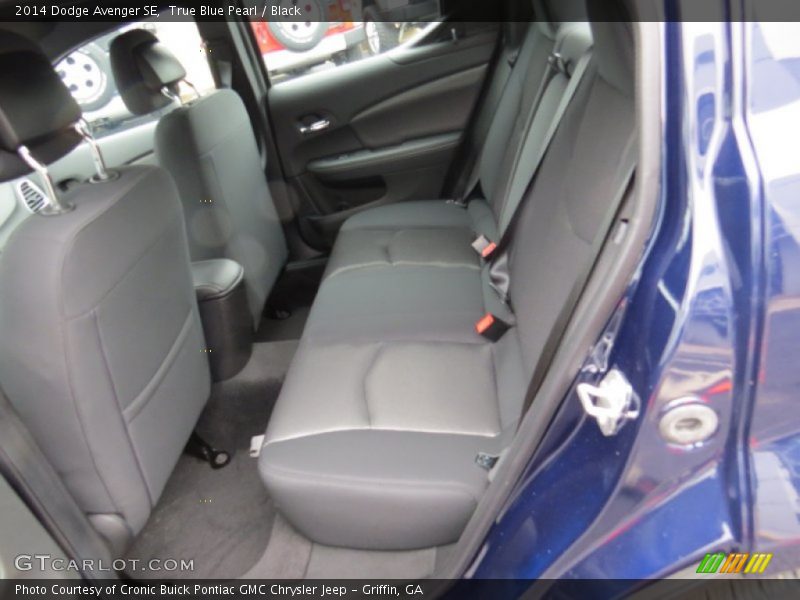 True Blue Pearl / Black 2014 Dodge Avenger SE