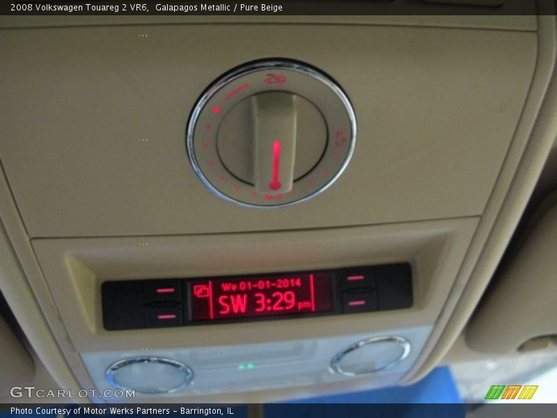 Controls of 2008 Touareg 2 VR6