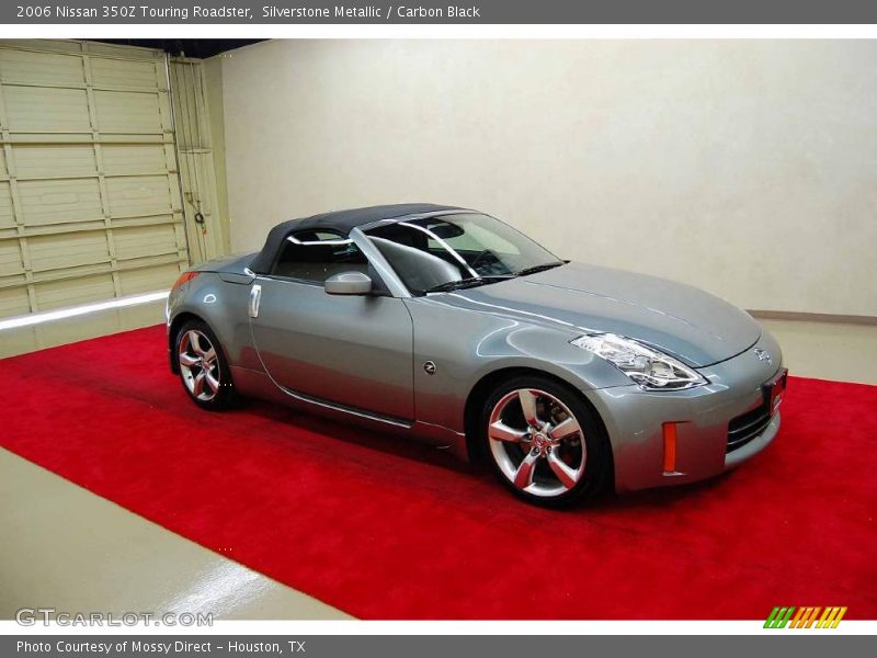 Silverstone Metallic / Carbon Black 2006 Nissan 350Z Touring Roadster