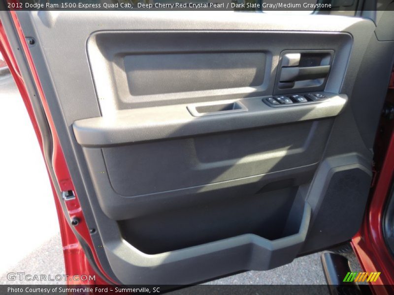 Deep Cherry Red Crystal Pearl / Dark Slate Gray/Medium Graystone 2012 Dodge Ram 1500 Express Quad Cab