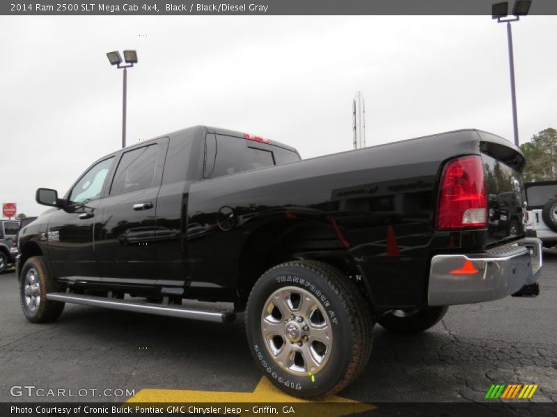 Black / Black/Diesel Gray 2014 Ram 2500 SLT Mega Cab 4x4