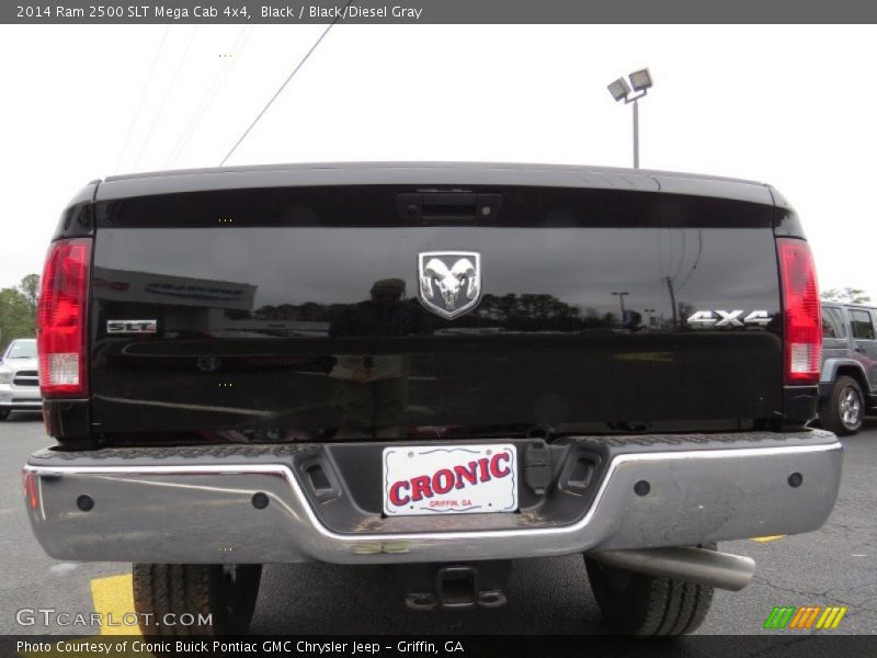Black / Black/Diesel Gray 2014 Ram 2500 SLT Mega Cab 4x4