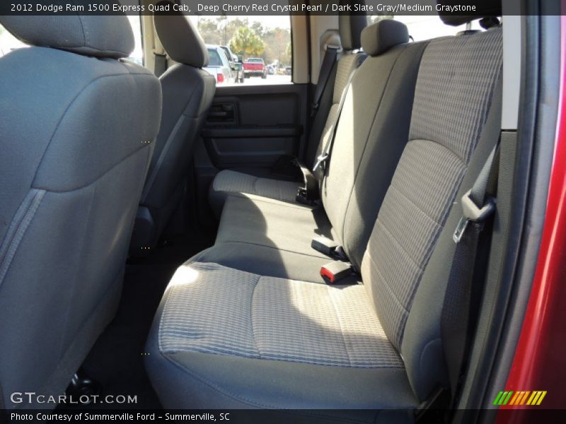 Deep Cherry Red Crystal Pearl / Dark Slate Gray/Medium Graystone 2012 Dodge Ram 1500 Express Quad Cab
