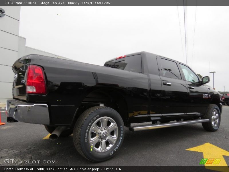Black / Black/Diesel Gray 2014 Ram 2500 SLT Mega Cab 4x4