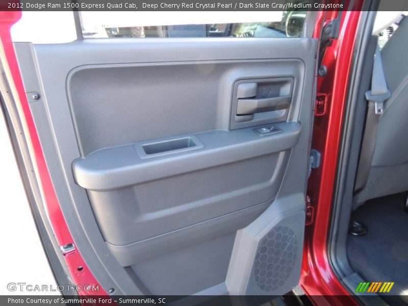 Deep Cherry Red Crystal Pearl / Dark Slate Gray/Medium Graystone 2012 Dodge Ram 1500 Express Quad Cab
