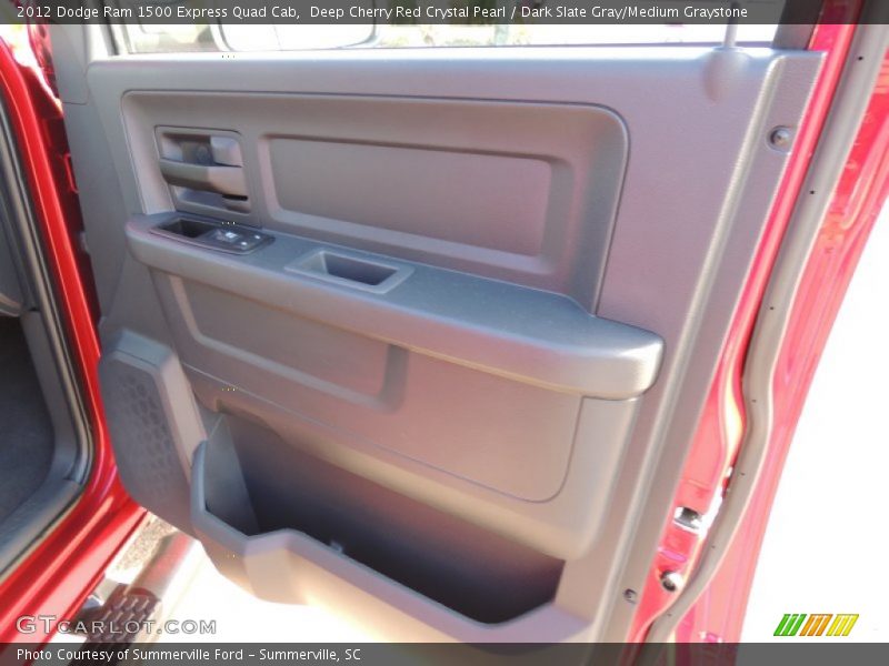 Deep Cherry Red Crystal Pearl / Dark Slate Gray/Medium Graystone 2012 Dodge Ram 1500 Express Quad Cab