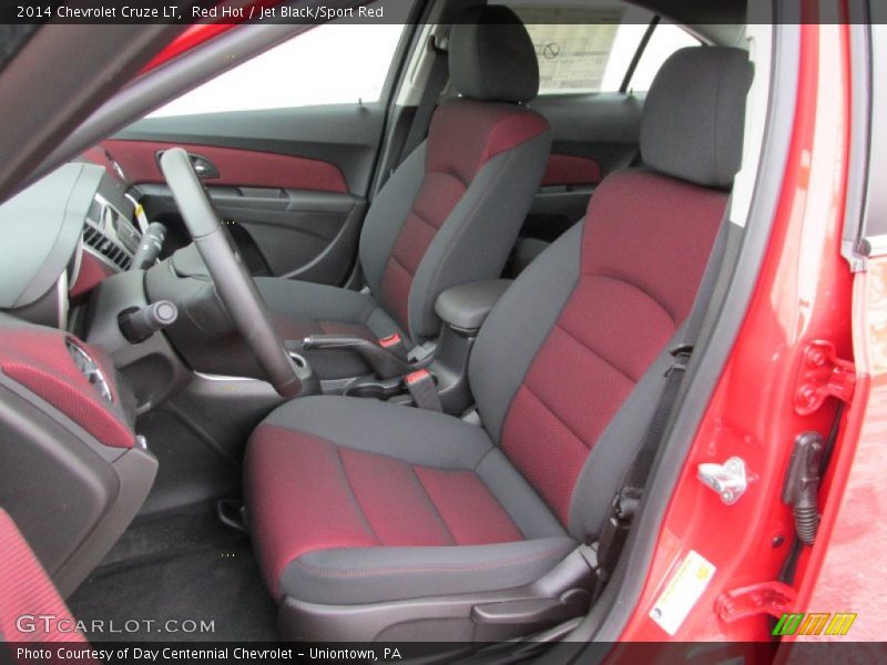 Front Seat of 2014 Cruze LT