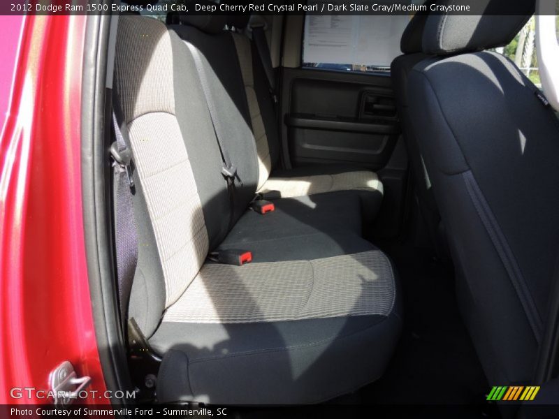Deep Cherry Red Crystal Pearl / Dark Slate Gray/Medium Graystone 2012 Dodge Ram 1500 Express Quad Cab