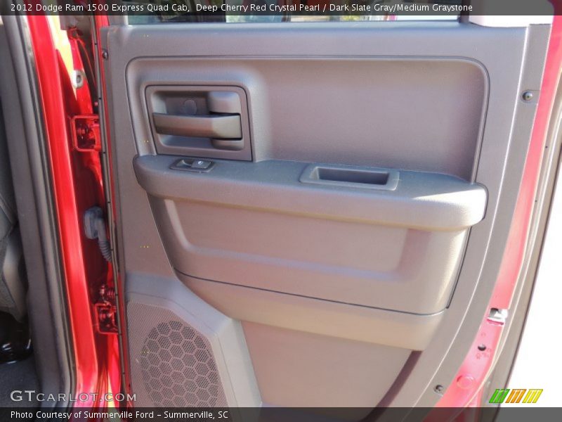 Deep Cherry Red Crystal Pearl / Dark Slate Gray/Medium Graystone 2012 Dodge Ram 1500 Express Quad Cab