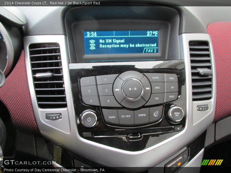 Controls of 2014 Cruze LT