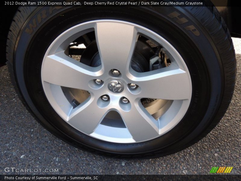Deep Cherry Red Crystal Pearl / Dark Slate Gray/Medium Graystone 2012 Dodge Ram 1500 Express Quad Cab