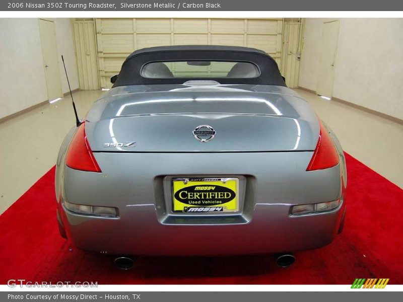 Silverstone Metallic / Carbon Black 2006 Nissan 350Z Touring Roadster