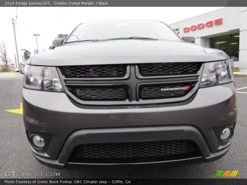 Granite Crystal Metallic / Black 2014 Dodge Journey SXT