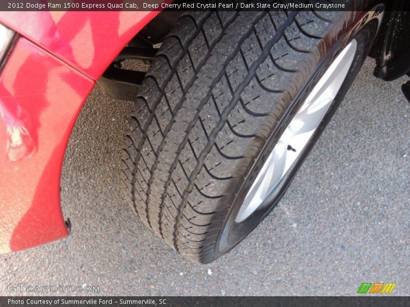 Deep Cherry Red Crystal Pearl / Dark Slate Gray/Medium Graystone 2012 Dodge Ram 1500 Express Quad Cab
