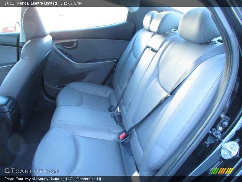 Black / Gray 2011 Hyundai Elantra Limited