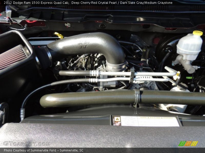 Deep Cherry Red Crystal Pearl / Dark Slate Gray/Medium Graystone 2012 Dodge Ram 1500 Express Quad Cab