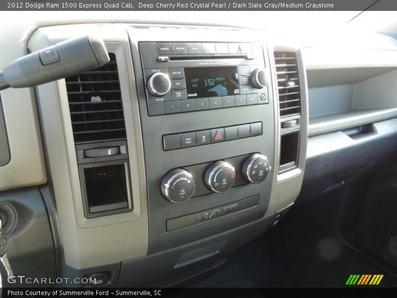 Deep Cherry Red Crystal Pearl / Dark Slate Gray/Medium Graystone 2012 Dodge Ram 1500 Express Quad Cab