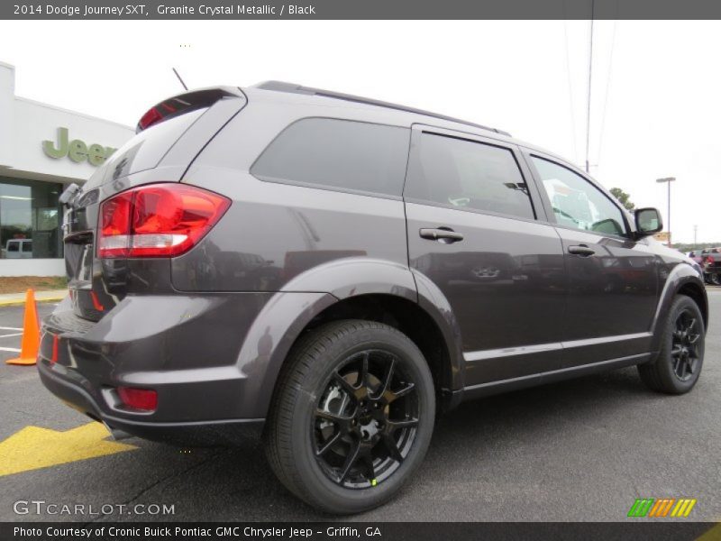 Granite Crystal Metallic / Black 2014 Dodge Journey SXT