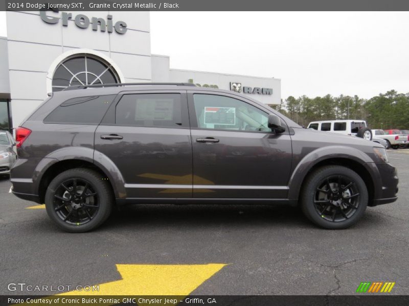 Granite Crystal Metallic / Black 2014 Dodge Journey SXT