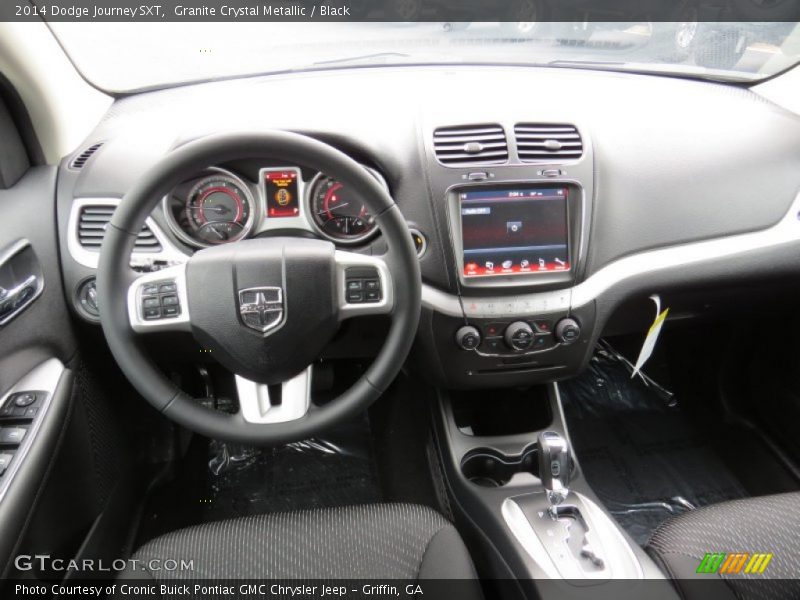 Granite Crystal Metallic / Black 2014 Dodge Journey SXT