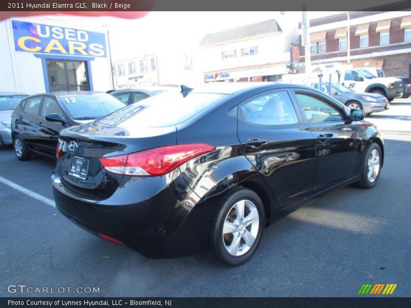 Black / Beige 2011 Hyundai Elantra GLS